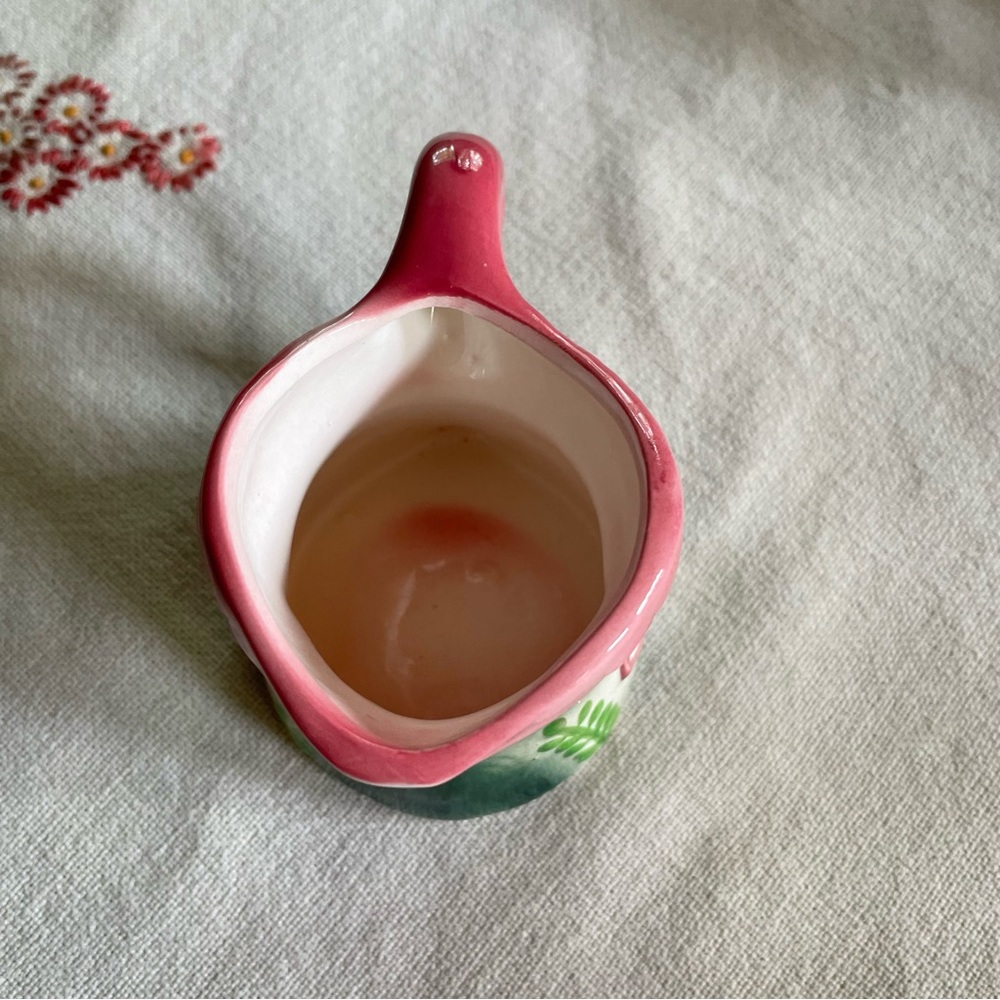 Vintage Sarsaparilla Deco Design 1982 Pink Flamingo Creamer. 3"Tall x 4" Wide - Picture 3 of 14